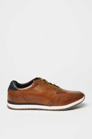 $Chaussures en cuir - Marron