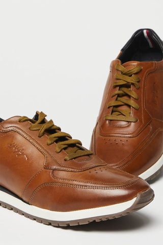 $Chaussures en cuir - Marron