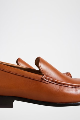 $Mocassins en cuir Labi - Camel