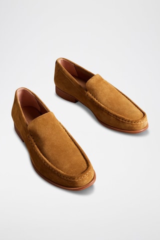 $Mocassins en nubuck Labis - Camel