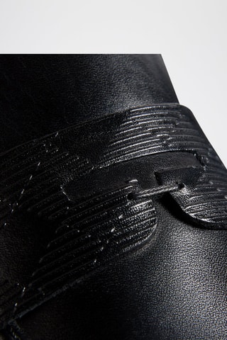 $Mocassins en cuir Adlerrc - Noir
