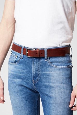 $Ceinture en cuir - Marron