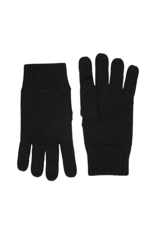 $Gants Noir et bleu marine