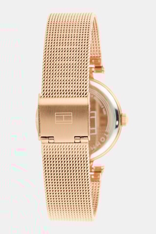 $Montre à quartz en acier - Doré rose