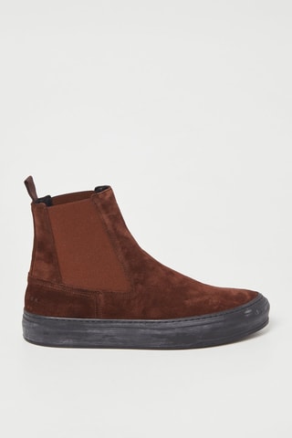 $Boots Chelsea en nubuck Stefens - Marron