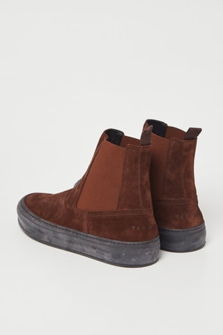 $Boots Chelsea en nubuck Stefens - Marron