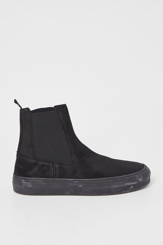 $Boots Chelsea en nubuck Stefens - Noir
