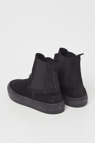 $Boots Chelsea en nubuck Stefens - Noir