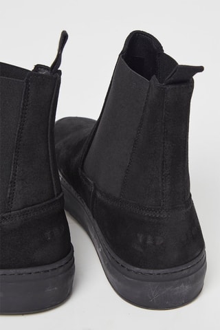 $Boots Chelsea en nubuck Stefens - Noir
