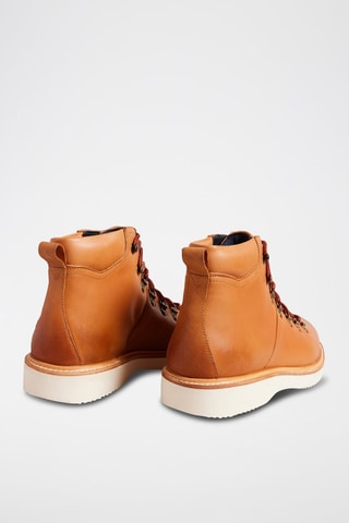$Boots en cuir Liykere - Camel