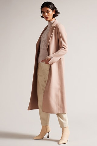 $Bottines en cuir de mouton liya - Ecru