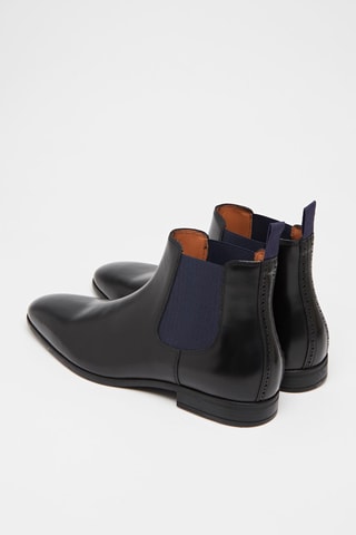 $Bottines Chelsea en cuir Marson - Noir