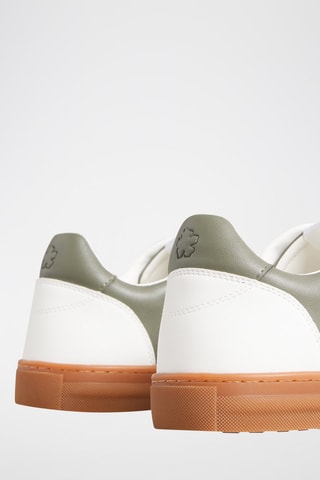 $Baskets en cuir Barkerl - Vert foncé