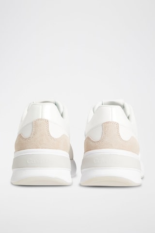 $Baskets en cuir - Blanc