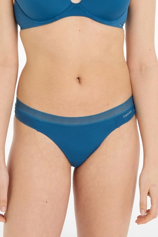 $String Bleu canard