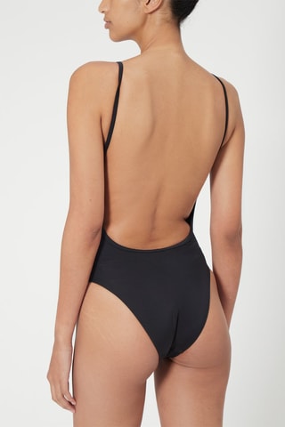 $Maillot 1 pièce Noir