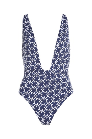 $Maillot 1 pièce Bleu marine
