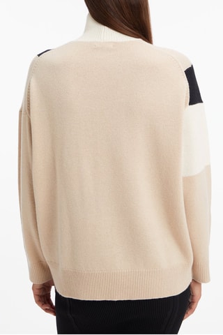 $Pull en laine et cachemire recyclés Beige