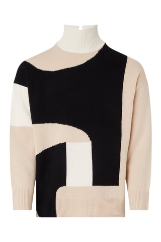 $Pull en laine et cachemire recyclés Beige