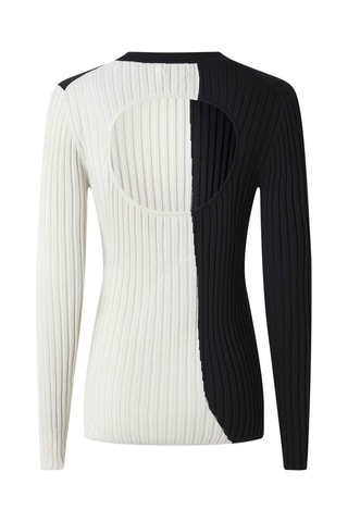 $Pull Noir et blanc