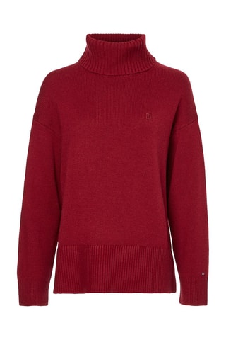 $Pull en laine Rouge