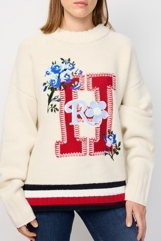 $Pull en laine x Richard Quinn Beige