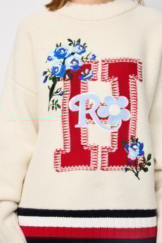 $Pull en laine x Richard Quinn Beige