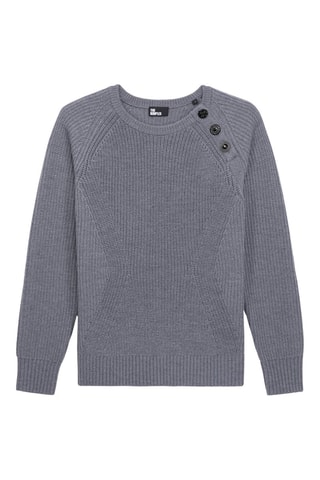 $Pull en laine - Gris