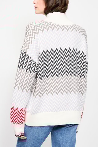 $Pull - Blanc et gris