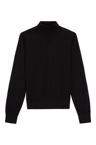 $Pull en laine - Noir