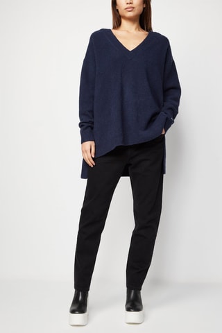 $Pull Bleu marine