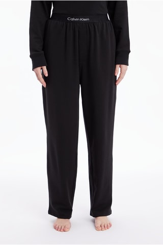 $Pantalon droit Noir