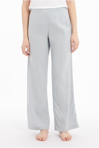 $Pantalon wide legs Gris clair