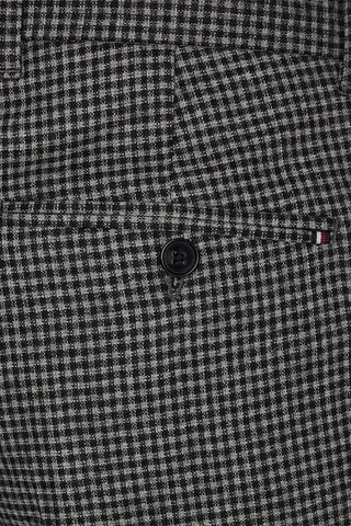 $Pantalon droit en laine vierge et cachemire - Gris foncé