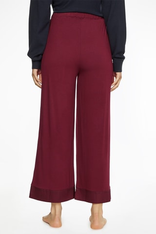 $Pantalon wide legs Rouge