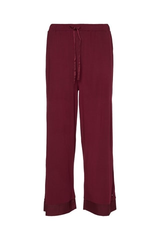 $Pantalon wide legs Rouge