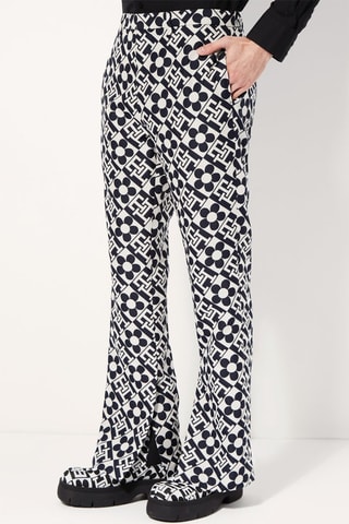 $Pantalon flare x Richard Quinn Noir et blanc