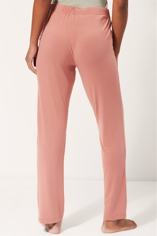 $Pantalon casual Vieux rose