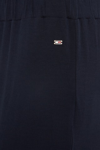 $Pantalon wide legs Bleu marine