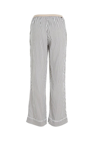 $Pantalon wide legs Beige et blanc