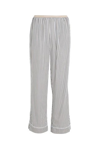 $Pantalon wide legs Beige et blanc