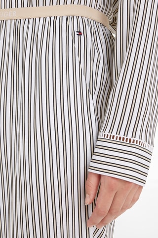 $Pantalon wide legs Beige et blanc