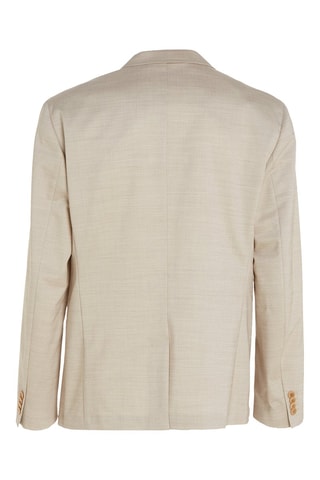 $Veste en laine vierge Beige chiné