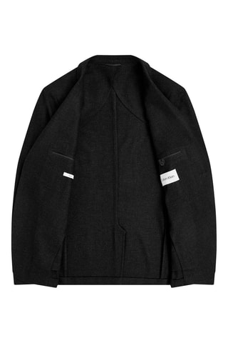 $Veste en laine vierge Noir