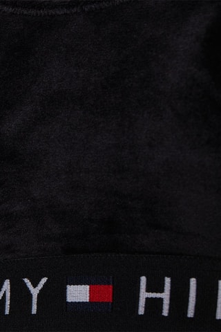 $Brassière en velours  Noir