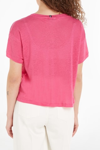 $Top en lin Fuchsia
