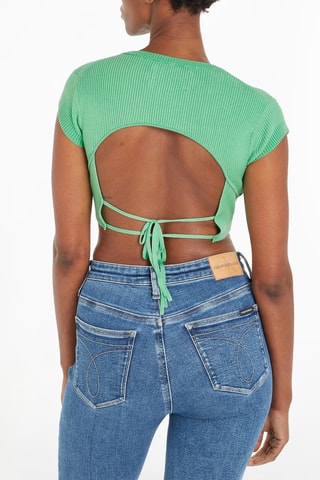 $Crop top Vert