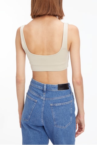 $Crop top Beige