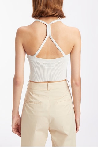 $Crop top Ecru