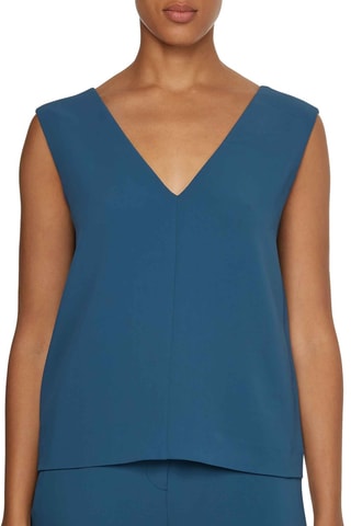 $Top Bleu cobalt
